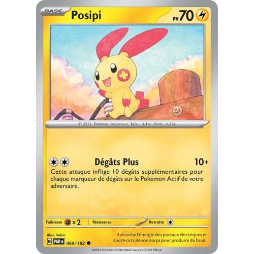 Carte Pokémon - Posipi - 060/182 - Ev4 Faille Paradoxe