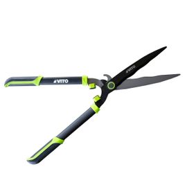 Cisaille de jardin 2 en 1 avec lame 27,5 cm + Secateur Coupe Branches ¿ Taille et Elagage Haies Feuillage VITO