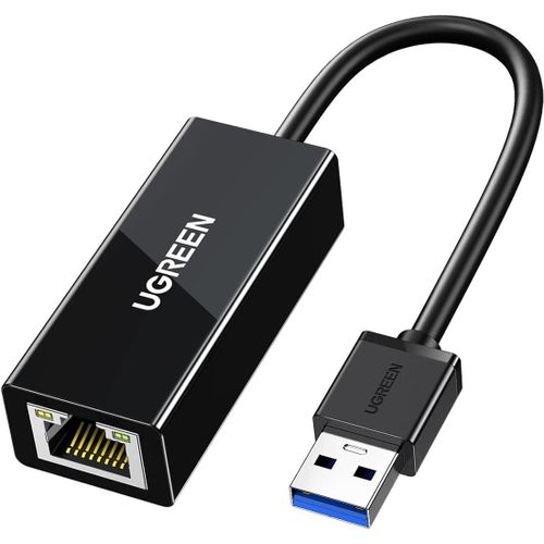 KYAOAYO-Adaptateur Usb 3.0 Ethernet Gigabit Vers Rj45 1000Mbps Réseau Lan Compatible Avec Switch Mi Box S Macbook Pro Air Plug Play Windows 11 10 8.1 Macos Noir