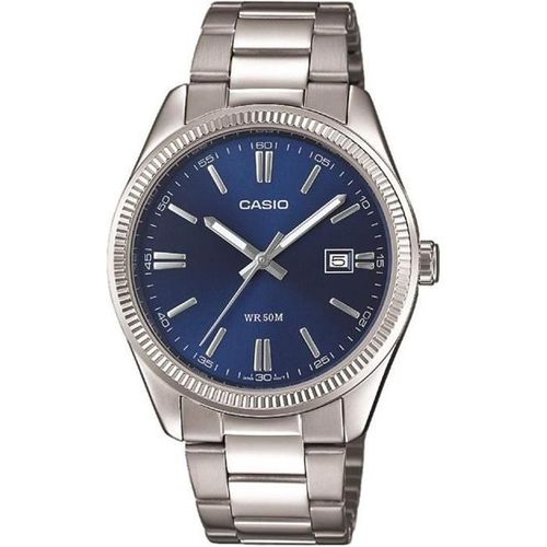 Montre Casio Collection Mtp-1302pd-2avef Cadran Laiton Bleu