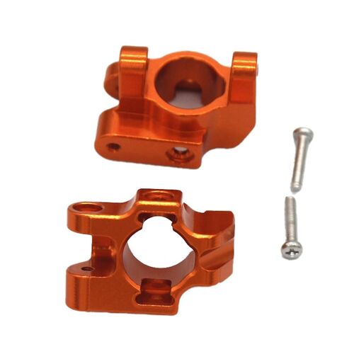Bloc De Roulettes En Métal C-Hub Pour Camion Tout-Terrain Sur Chenilles 1/12 Mn128 Mn86s G500, Orange