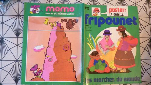 * Magazine Revue Vintage = Fripounet N° 11 Du 24/3/1976 : Les Marchés Du Monde. 40 Pages