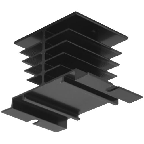 Dissipateur de chaleur de relais à semi-conducteurs, dissipateur thermique de contrôleur de température de dissipateur thermique en aluminium 3PCS pour l¿état solide