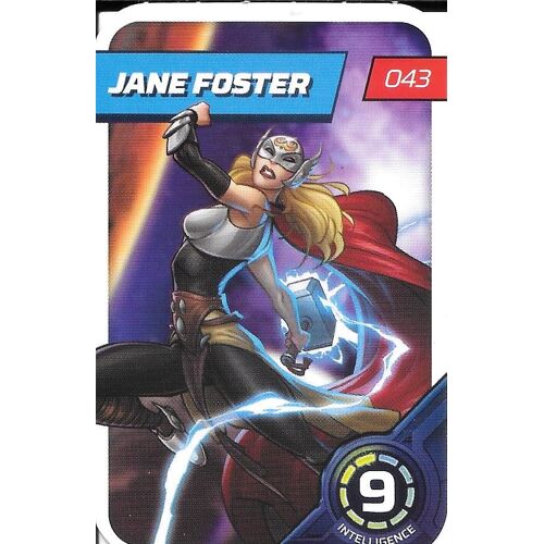 Carte Leclerc Marvel 2023 Défie Tes Héros 043
