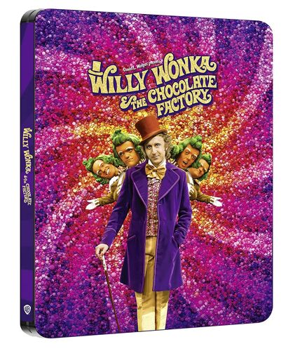 Charlie Et La Chocolaterie (Willy Wonka & The Chocolate Factory) 4k (Ultrahd) Steelbook