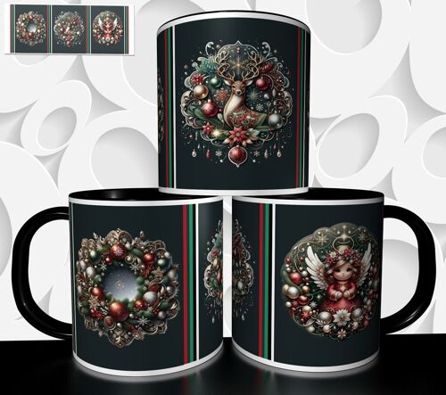 Mug Tasse À Café - Mug De Noel Cadeau De Fetes De Fin D'annee Réf 1714
