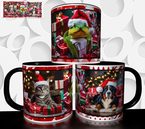 Mug Tasse À Café - Mug De Noel Cadeau De Fetes De Fin D'annee Réf 1716