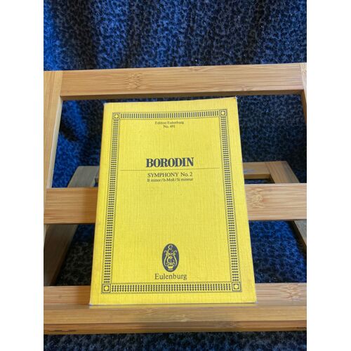 Borodine Symphonie N°2 En Si Mineur Partition De Poche Éditions Eulenburg N°491