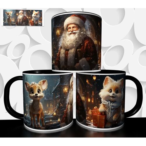 Mug Tasse À Café - Mug De Noel Cadeau De Fetes De Fin D'annee Réf 1734