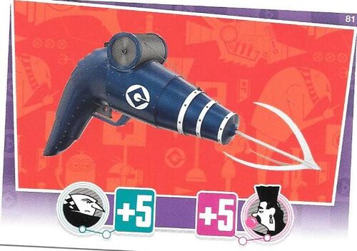 N° 81 "Instrument" Moi Moche Et Mechant 3 Topps Trading Card Game