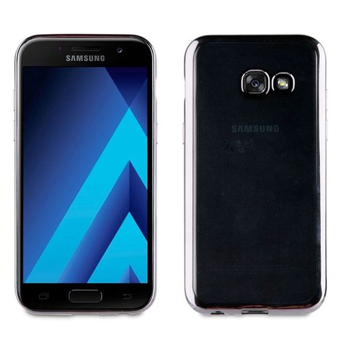 Coque Muvit Bling Galaxy A3-2017 Contour Gris Foncé