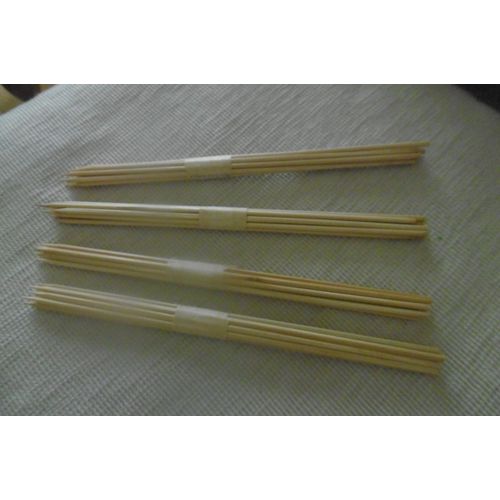 Rayher Paquet De 10 Pics Baguettes En Bois Pointus 20cm Lot De 4  Ref. 61.9800
