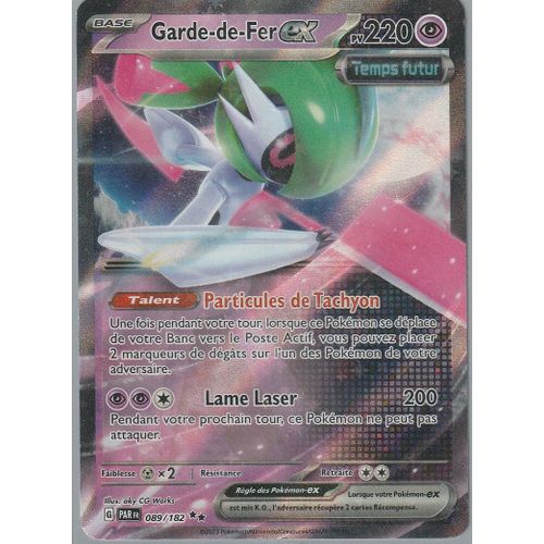 Carte Pokémon - Garde-De-Fer Ex - 089/182 - Ultra-Rare - Ev4 Faille Paradoxe