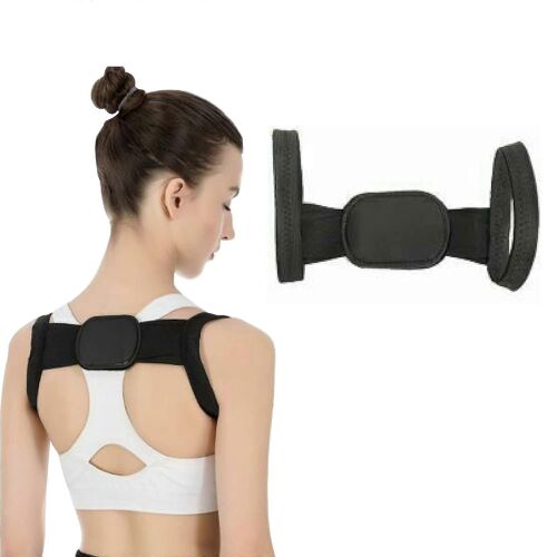 Correcteur De Posture - Support Dorsal Réglable Et Respirant Avec Sangle Pour Hommes Et Femmes, Lisseur De Clavicule