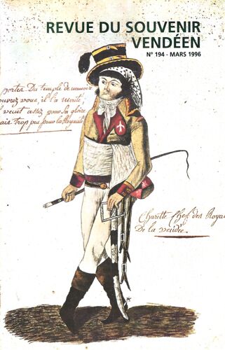 Revue Du Souvenir Vendéen - N° 194 - Mars 1996