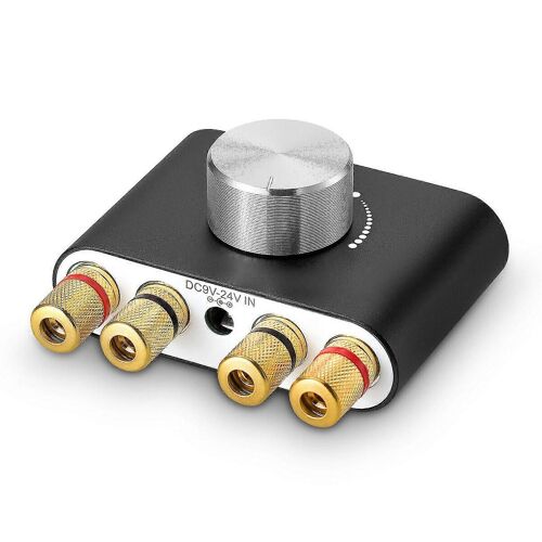 Bluetooth 5.0 Amplificateur audio stéréo Récepteur 2 canaux Class D Mini ampli Hi-fi