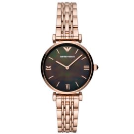 Montre Femme Emporio Armani En Acier Rose