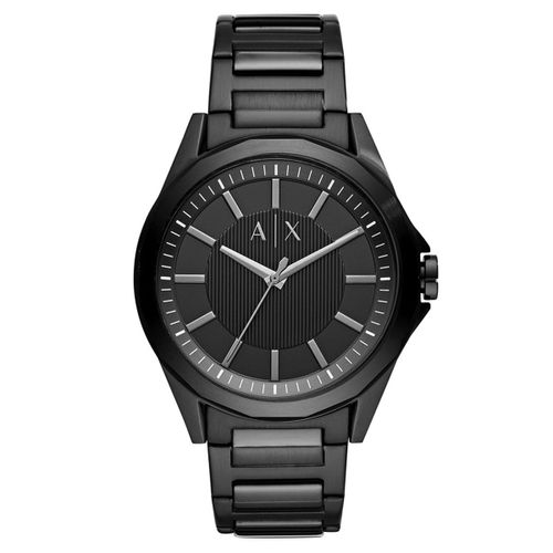 Montre Armani Exchange En Acier Noir