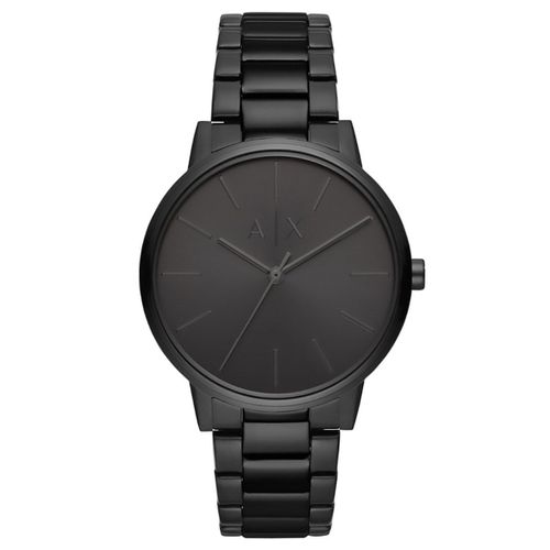 Montre Armani Exchange En Acier Noir