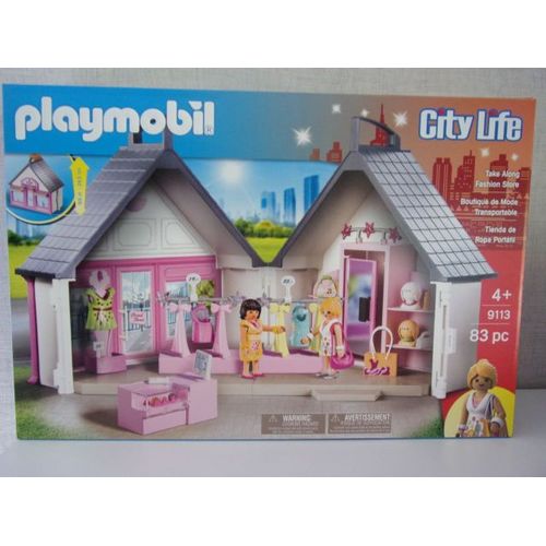Playmobil 9113 - Boutique De Mode Transportable City Life