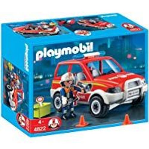 Playmobil 4822 - Voiture De Pompier