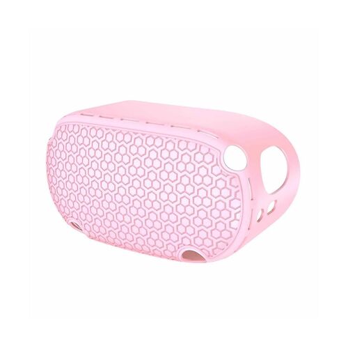 Pour Quest2 VR Housse de protection de l'hôte Couverture de protection sans silicone, couvre-chef, rose cerise