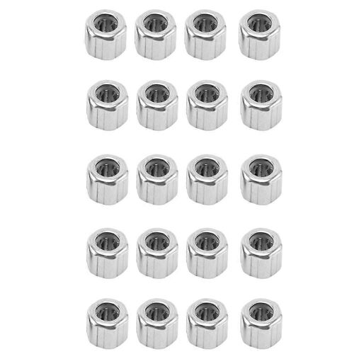 Roulement À Aiguilles Hf081412 Roulement À Aiguilles Unidirectionnel Hexagonal Extérieur 8x14x12mm Pour L'industrie Manufacturière 20pcs