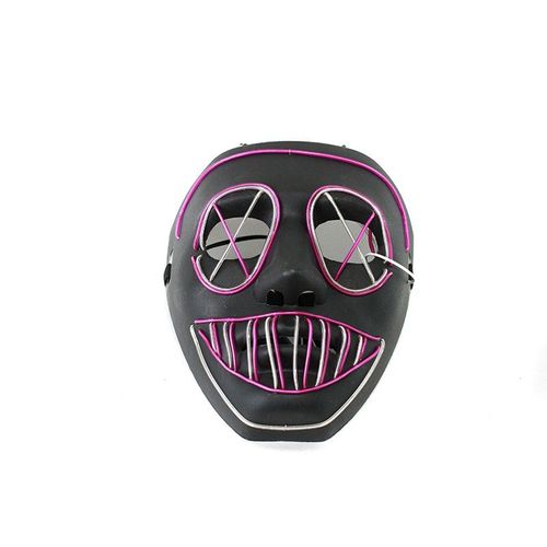 Masque Néon Lumineux Modèle Gaz