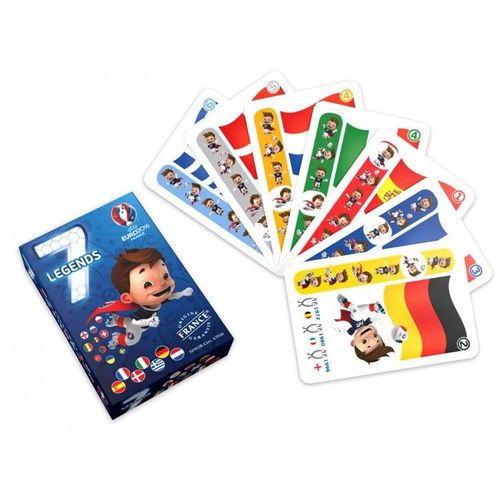 Jeu De Carte Officiel "7 Legends" Uefa Euro 2016