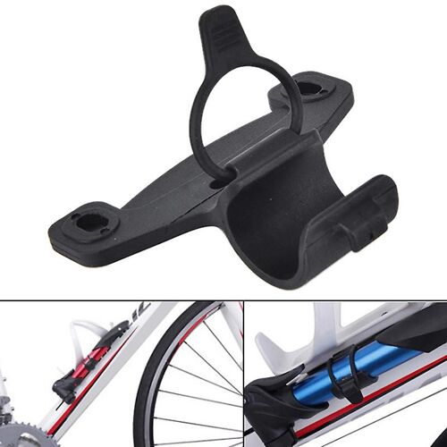 1x Vélo De Cyclisme Pompe À Vélo Support De Pompe Clips De Retenue Dossier Support Shytmv