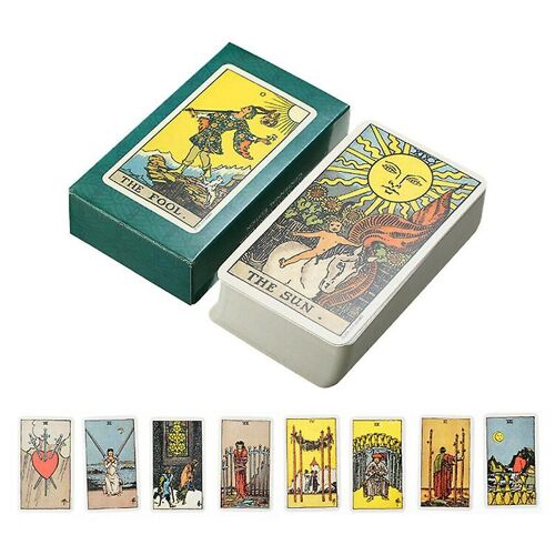 1box Magical Smith Tarot Cards Deck Edition Mysterious Tarot Board Game 78 Card