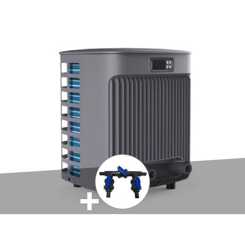 Pompe à chaleur 5,50 kW HeaterMax Compact 25 Ubbink + Kit by-pass Ø 32/38/50 mm