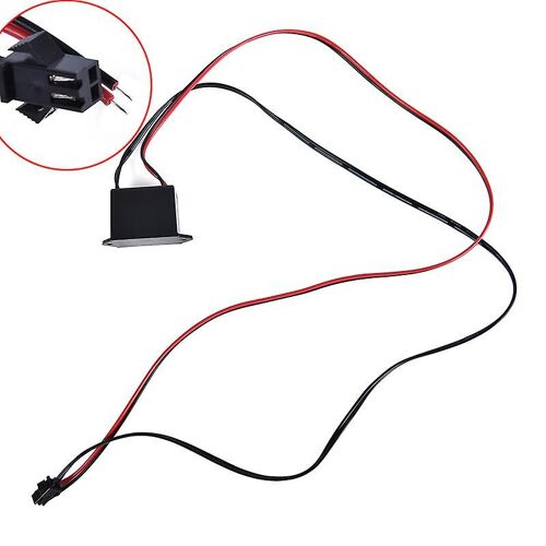 12v Neon El Fil Alimentation Pilote Contrôleur Câble Lumineux Bande Adaptateur Onduleur