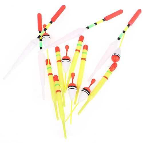 15 Pcs / Ensemble Divers Bouées Verticales Bouées De Pêche Marine Flotteur De Pêche Au Poisson Shytmv