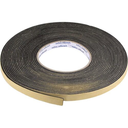 Ruban De Mousse D'étanchéité Uxcell 10 Mm De Large 2 Mm D'épaisseur 10 M / 32,8 Pieds De Long, Coupe-Froid Auto-Adhésif Eva Pour L'isolation Des Portes De Fenêtre