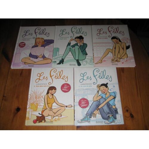 Les Bd Les Filles 1 A 5 De Christopher Editions Kennes