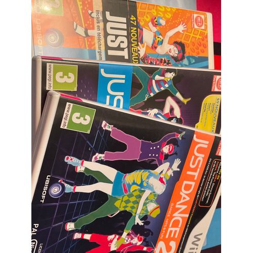 Trois Jeux Just Dance  Wii 