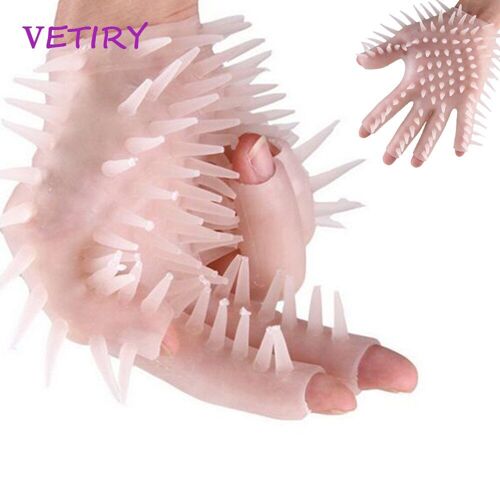 Gants Sexuels À Pointes Pour Femmes, Jeux Pour Adultes, Stimulateur De Clitoris, Manches De Doigts, Jouets Érotiques Pour Masturbation Féminine