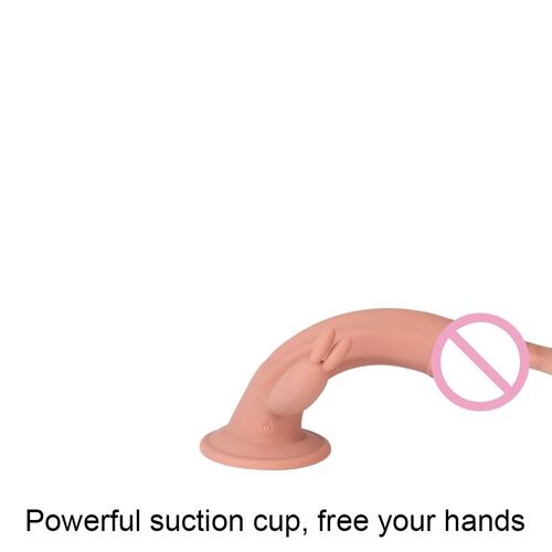 Stimulateur Vaginal En Silicone Souple Et Flexible Pour Femmes, Jouet Sexuel Avec Ventouse, Énorme Godemichet Réaliste, Vibromasseur Étanche