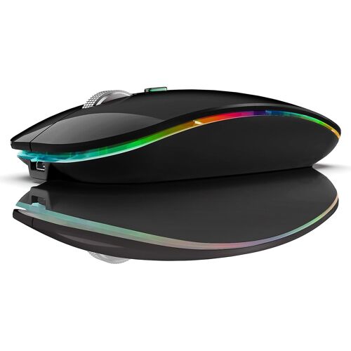 Mouse Jiggler Anti-Hibernate Auto-Move Cursor Souris Bluetooth sans fil virtuelle Empêcher le déplacement de l¿écran de verrouillage de l'ordinateur F