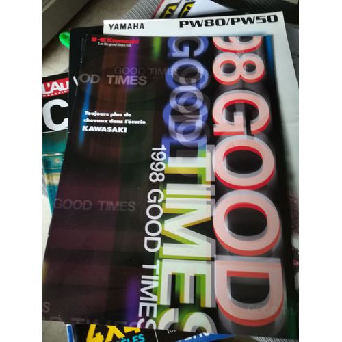 Brochure Kawasaki De 1998 Hypersport,Supersport,Custom,Classic,Trail,Enduro,Atv