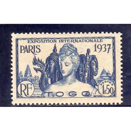 Timbre-Poste Du Togo (Exposition Internationale De Paris)