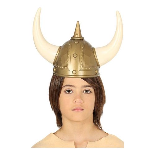 Casque De Viking Avec Des Cornes Pour Enfant (Taille Unique Enfants)