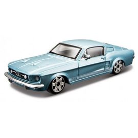 Ford Mustang Gt Bleu 1964 1/43 Burago