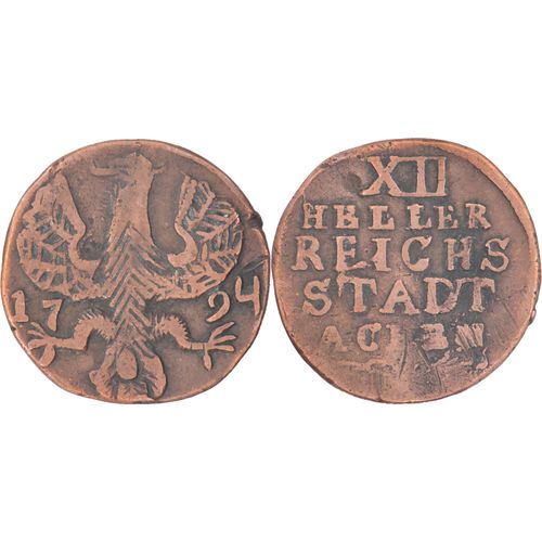 Allemagne - Aix-La-Chapelle (Achen) - 1794 - Xii Heller - 17-151
