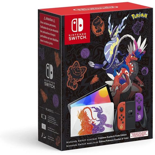 Console Nintendo Switch Oled Pokemon Ecarlate Et Violet