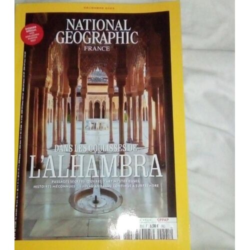 Revue National Géographic N°291 L'alhambra