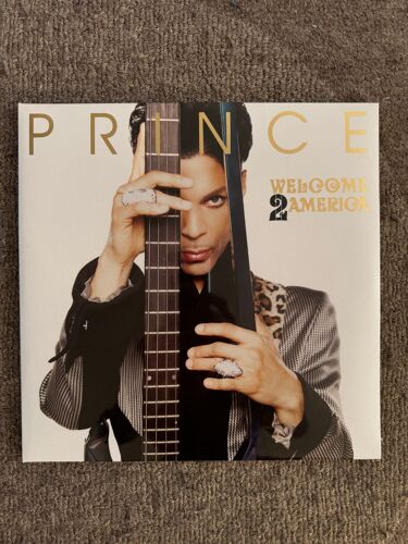 Prince Welcome 2 America 2lp Limited Gold Usa Exclusive Prince Store 2021