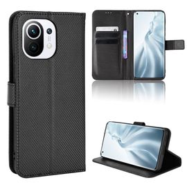 Coque Xiaomi Mi 11,Etui Pour Xiaomi Mi 11,Coque En Cuir Pour Xiaomi Mi 11,Convient A Etui La Xiaomi Mi 11,Noir