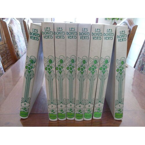 Collection Complete Encyclopedie Du Jardinage "Les Doigts Verts" En 8 Tomes